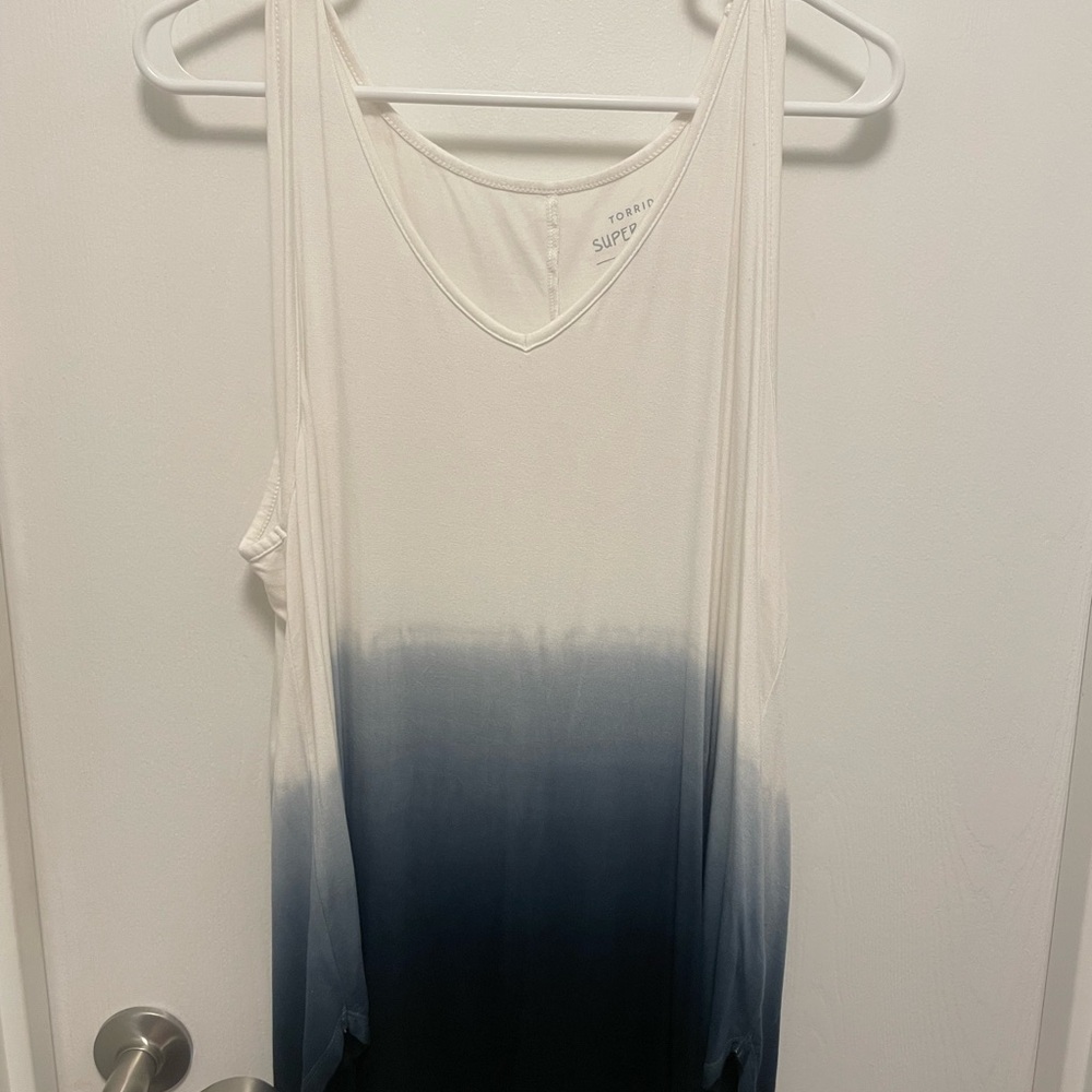 Women's Ombre plus size torrid Tank Top size 3